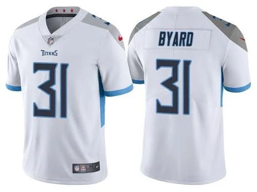 Men Tennessee Titans #31 Kevin Byard Nike White Vapor Limited NFL Jersey->tennessee titans->NFL Jersey